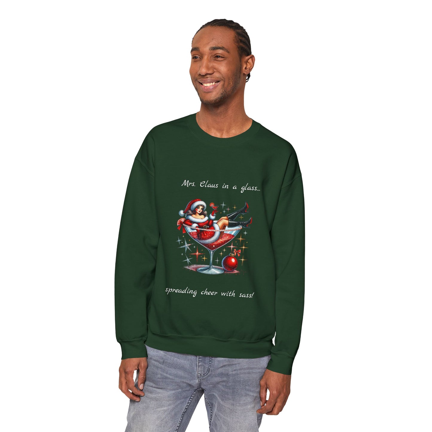 Mrs. Claus Martini  Sweatshirt