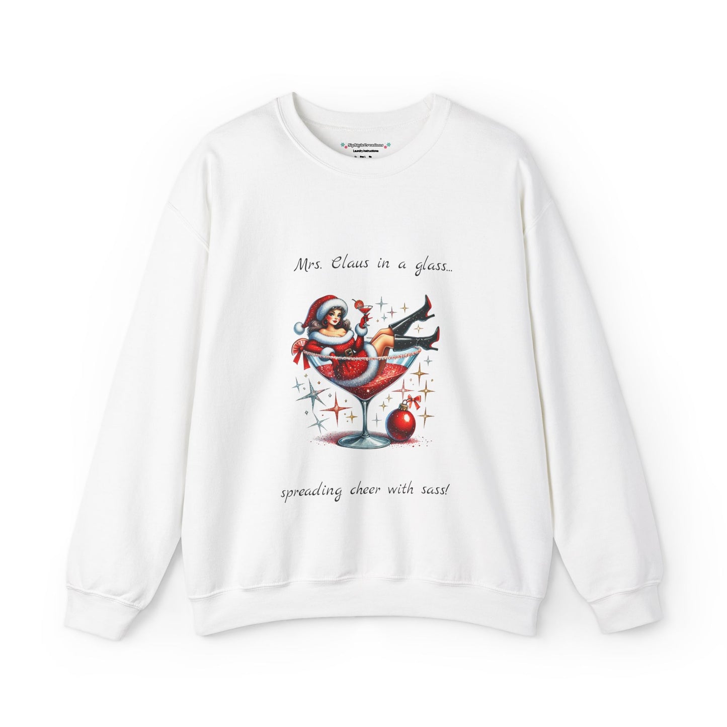 Mrs. Claus Martini  Sweatshirt