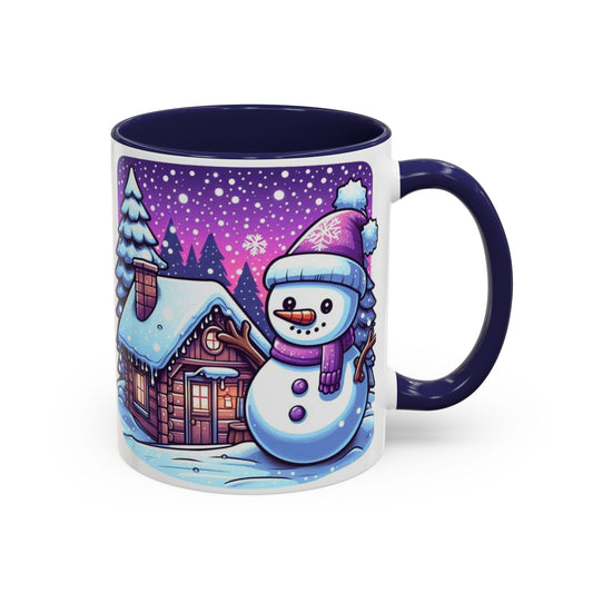 Cozy Winter Snowman - Coffee Mug