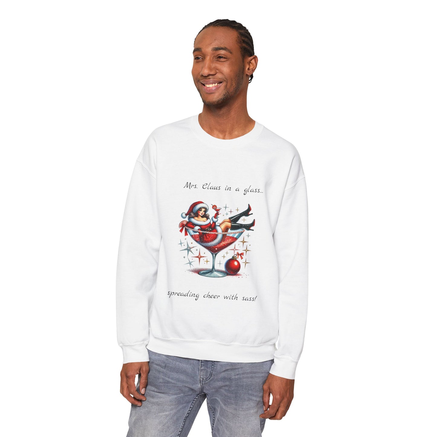 Mrs. Claus Martini  Sweatshirt